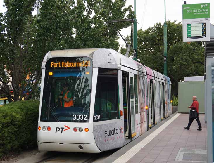 Yarra Trams Citadis 3032 Swatch